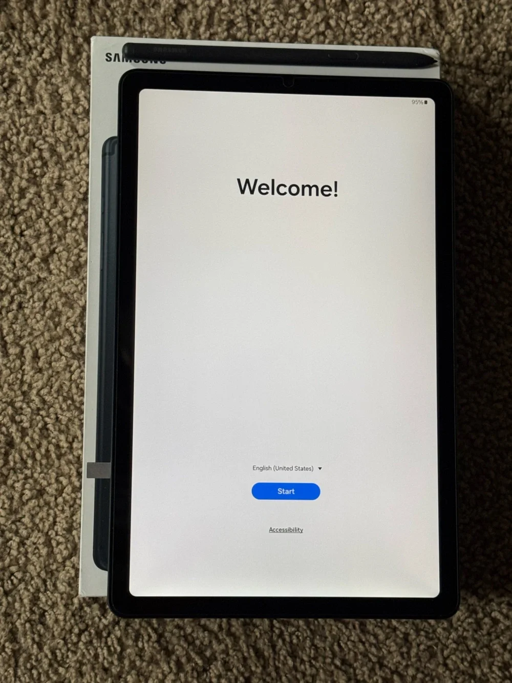 Samsung Galaxy Tab S6 Lite with Accessories